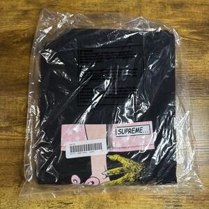 Supreme‎ Shirt Mens XL Black Bed Tee Graphic Comic Art Streetwear FW21T31